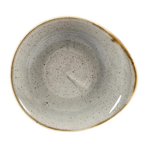 Churchill Stonecast Grey Round Dish - 7 2/8x6 1/2" (Box 12) (Direct)