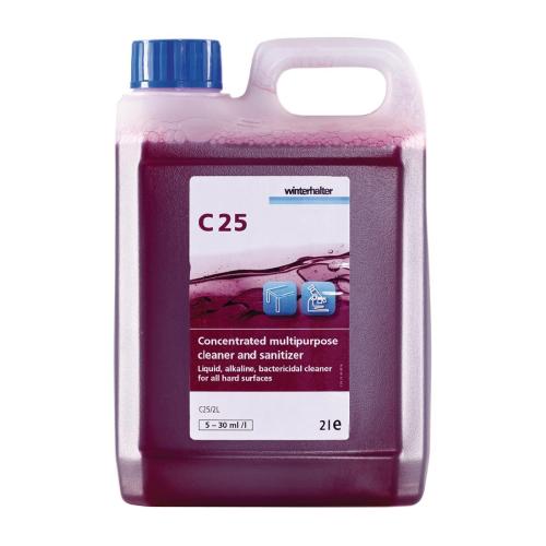 Winterhalter C25 Concentrated Mp Cleaner Sanitizer C25/2L (2x2Ltr)