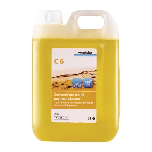 Winterhalter C6 Concentrated MP Cleaner Degreaser C6/2L (2x2Ltr)