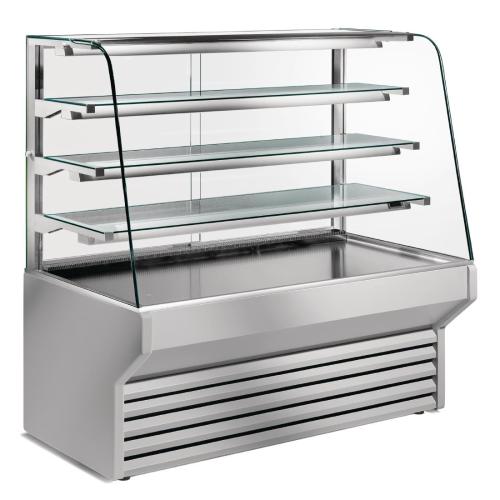 Zoin Harmony 3 Shelf Ventilated Cafe Serve Over Counter Chiller - 1320mm