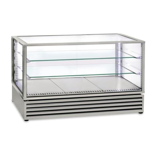 Refrigerated Display - Counter Top 3/1GN + 2 Shelf Stainless Steel (Direct)