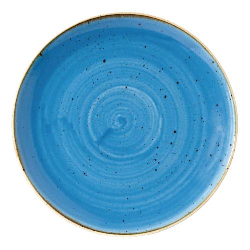 Stonecast Cornflower Coupe Plate - 217mm 8 2/3" (Box 12) (Direct)