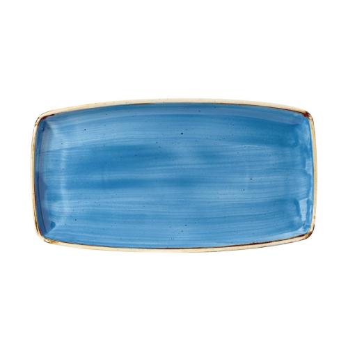 Stonecast Cornflower Oblong Plate - 356mm 14" (Box 6) (Direct)