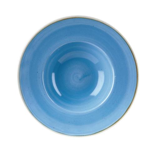 Stonecast Cornflower Profile Wide Rim Bowl Med - 239mm 9.4" (Box 12) (Direct)