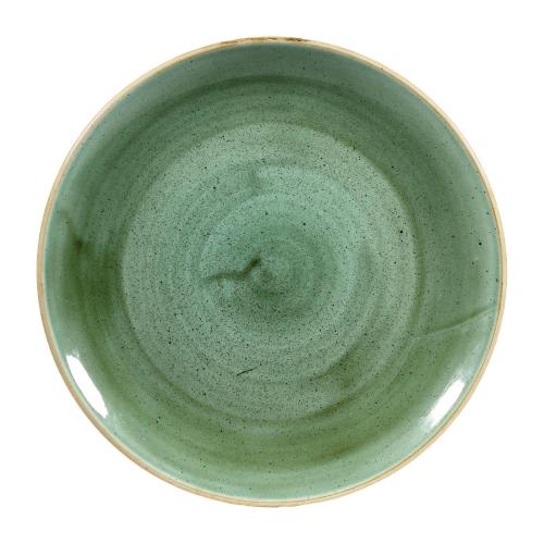 Churchill Samphire Green Evolve Coupe Plate - 10 1/4" (Box 12) (Direct)