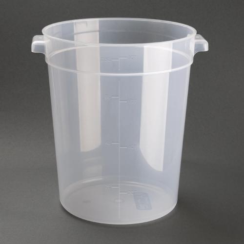 Vogue Round Container Polypropylene - 7 1/2Ltr 254fl oz