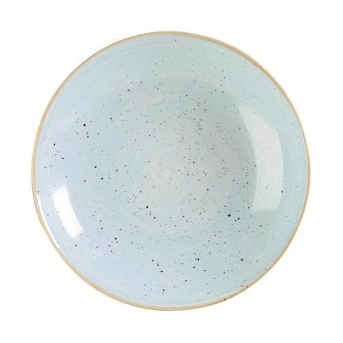 Churchill Stonecast Coupe Large Bowl Duck Egg Blue - 310mm 12" (Box 6) (Direct)