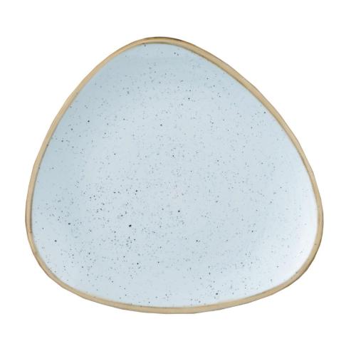 Churchill Stonecast Lotus Plate Duck Egg Blue - 12" (Box 6) (Direct)