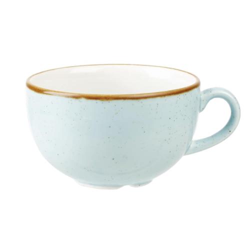 Churchill Stonecast Cappuccino Cup Duck Egg Blue - 12oz (Box 12) (Direct)