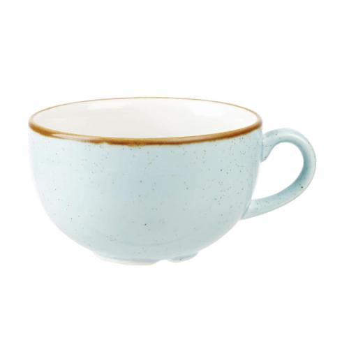 Churchill Stonecast Cappuccino Cup Duck Egg Blue - 8oz (Box 12) (Direct)