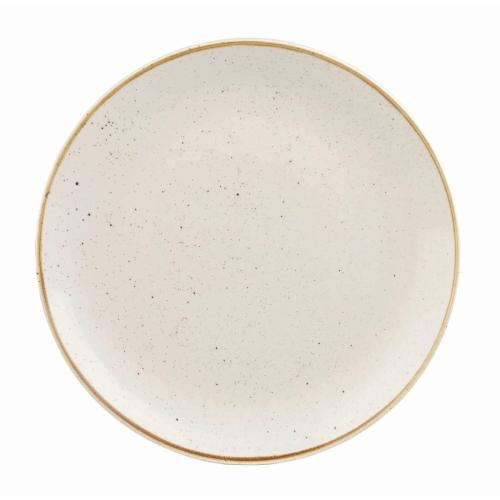 Stonecast Evolve Coupe Plate Barley White 217mm 8 2/3" (Box 12)(Direct)