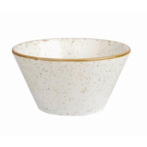 Churchill Stonecast Zest Snack Bowl Barley White 121x65mm 340ml (Box 12)(Direct)