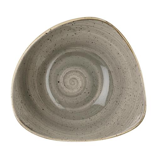 Churchill Stonecast Lotus Bowl Peppercorn Grey - 235mm 9 1/4" (Box 12) (Direct)