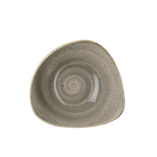 Churchill Stonecast Lotus Bowl Peppercorn Grey - 185mm 7 1/4" (Box 12) (Direct)