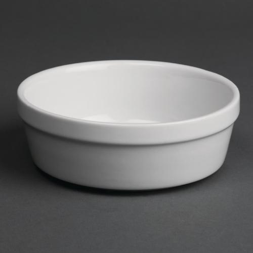 Olympia Whiteware Round Pie Bowl - 41x119x119mm (Box 6)