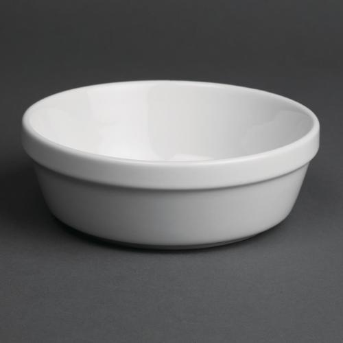 Olympia Whiteware Round Pie Bowl - 47x137x137mm (Box 6)