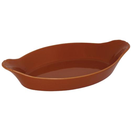 Olympia Tapas Oval Eared Dish Rustic 215ml 7 1/2oz 37x204x118mm1.5x8x4.5"(Box 6)