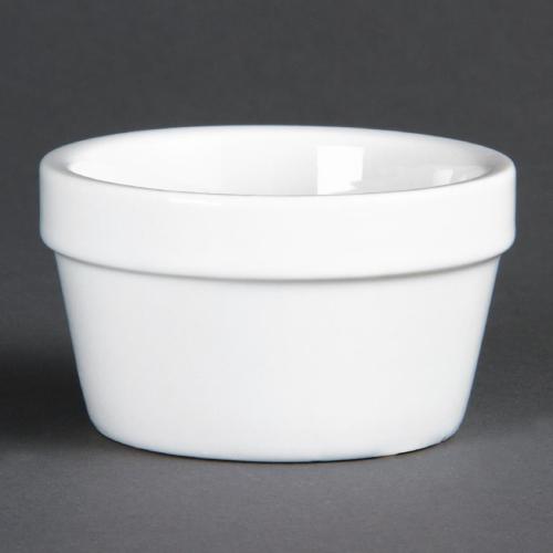 Olympia Whiteware Ramekin White - 77x45mm (Box 6)