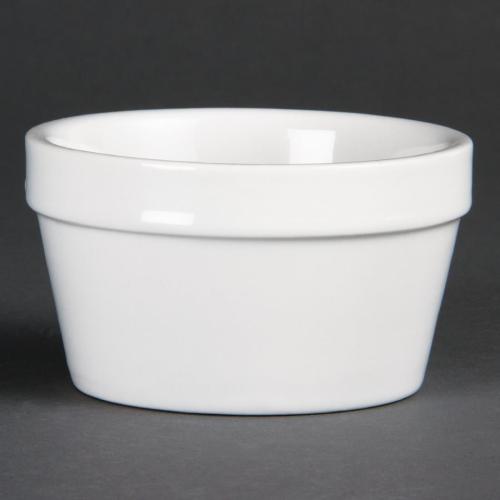 Olympia Whiteware Ramekin White - 95mm (Box 6)