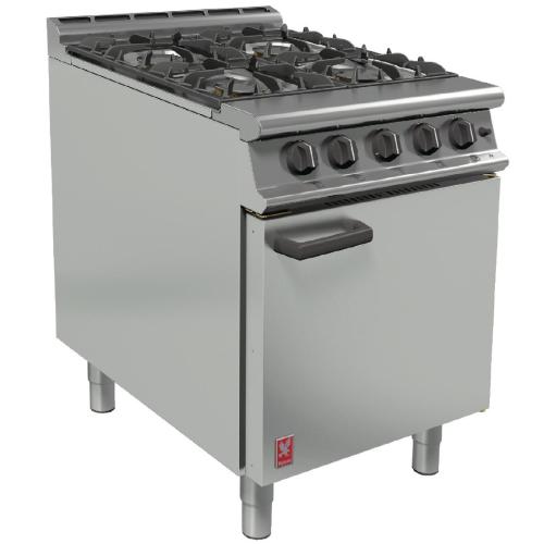 Falcon 4 Burner Dominator Plus Range Natural with feet (Direct)