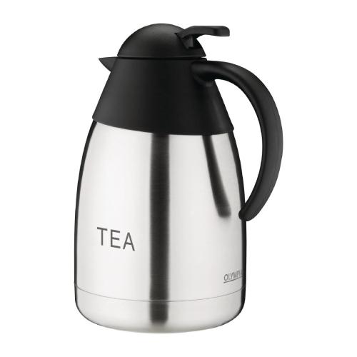 Olympia Vacuum Jug St/St Domed Lid - 1.5Ltr 'TEA'