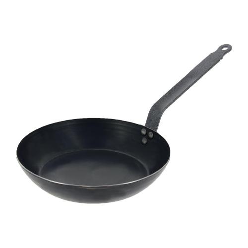 De Buyer Blue Steel Fry Pan - 200mm 8"