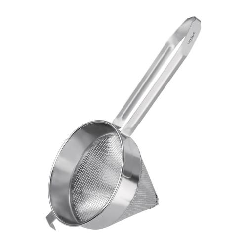 Vogue Coarse Conical Strainers St/St - 200mm 8" (2mm hole)