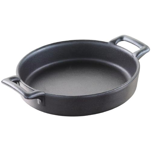 Revol Belle Cuisine Creme Brulee Dish Cast Iron Style 145x130x30mm 8.75oz(Box 6)