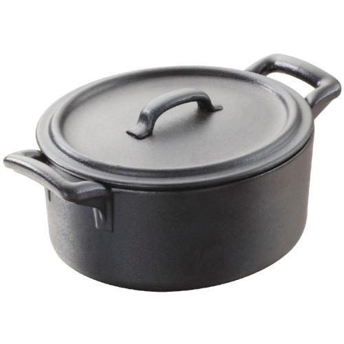 Revol Belle Cuisine Cocotte&Lid Cast Iron Style135x122x80mm 45cl 15.75oz(Box 1)