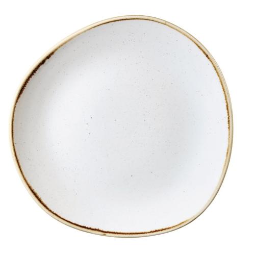 Churchill Stonecast Barley White Organic Round Plate28.6cm11 1/4"(Box12)(Direct)