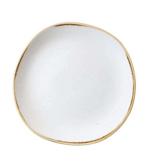 Churchill Stonecast Barley White Organic Round Plate26.4cm10 3/8"(Box12)(Direct)