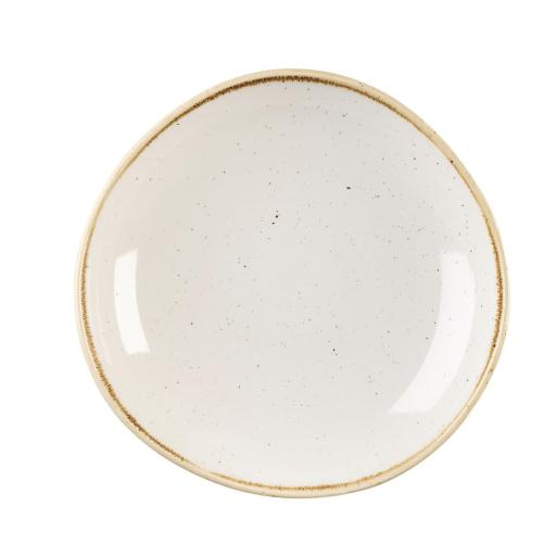 Churchill Stonecast Barley White Organic Round Bowl 25.3cm 9 7/8"(Box12)(Direct)