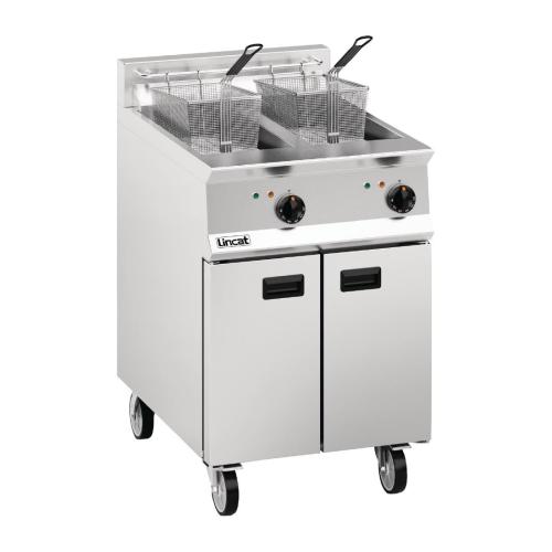 Lincat Opus 800 Electric Fryer Twin Tank - 600mm (Direct)