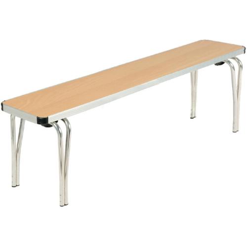 Gopak Contour Stacking Bench (Beech Effect) - 1220x254x432mm (Direct)