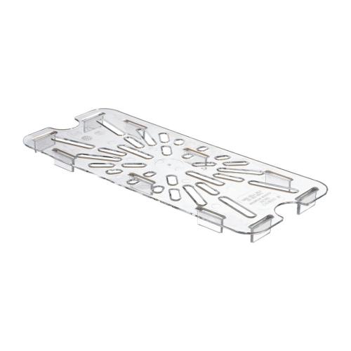 Cambro Polycarbonate GN Drain Shelf - 1/3