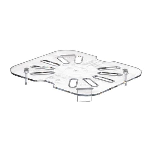 Cambro Polycarbonate GN Drain Shelf - 1/6