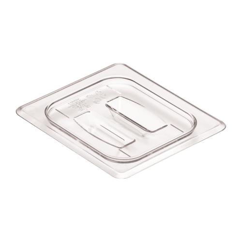 Cambro Polycarbonate GN Lid - 1/6 With Handle