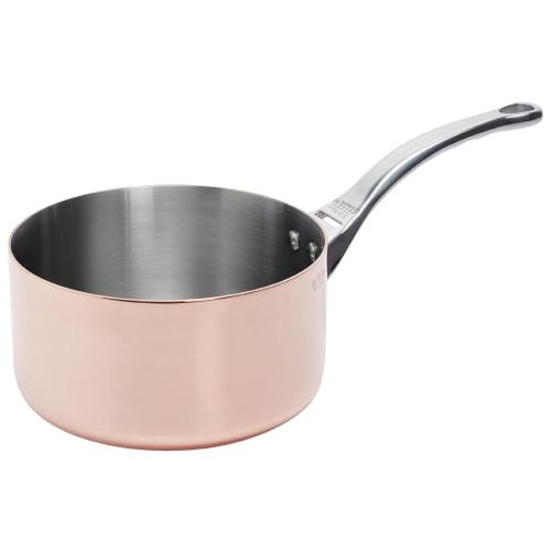 De Buyer Inocuivre Copper Saucepan St/St Handle - 180mm 7 1/4" 2.5Ltr (B2B)