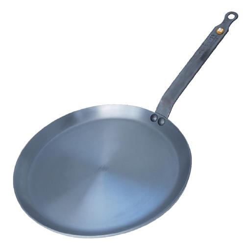 De Buyer Mineral B Iron Crepe Pan - 240mm 9 1/2"