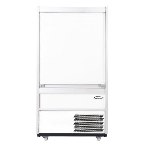 Williams Gem 960mm 3 Shelf Slimline Multideck White - SecurT Shutter (Direct)