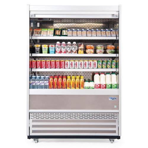 Williams Gem 1510mm 3 Shelf Slimline Multideck White - SecurT Shutter(Direct)