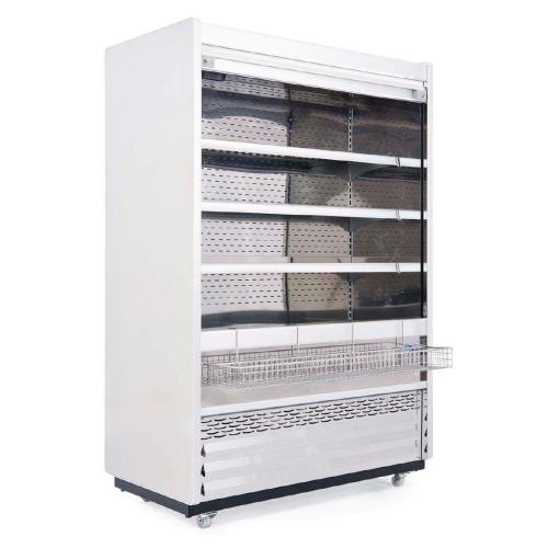 Williams Gem 1856(w)mm 3 Shelf Slimline Multideck White - SecurT Shutter(Direct)