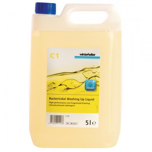 Winterhalter C1 Bactericidal Washing up Liquid (2x5Ltr)