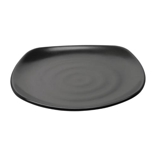 Olympia Kristallon Fusion Rounded Square Plate - 250mm 9 3/4" (Box 6)