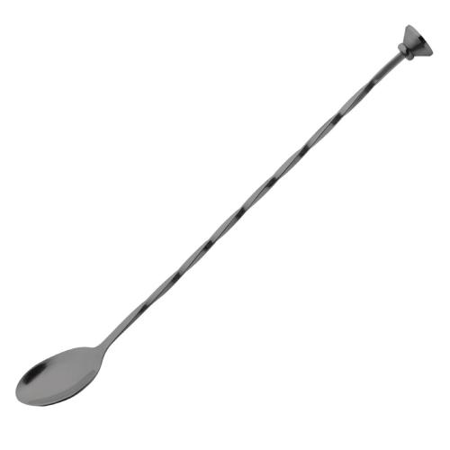 Olympia Barware Gunmetal Mixing Spoon - 290mm 11 2/5"