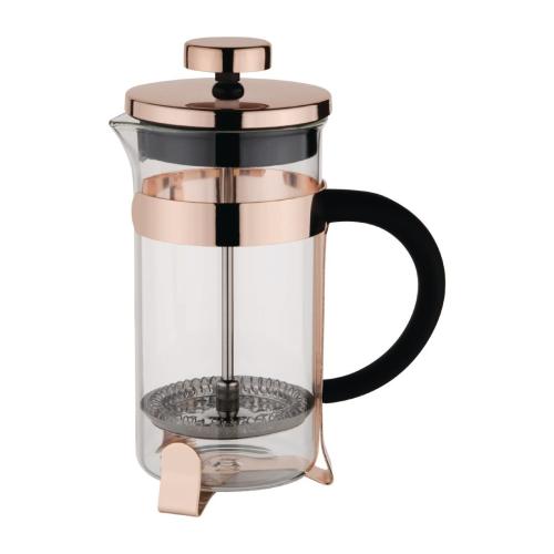 Olympia Copper Contemporary Cafetiere St/St - 3 cup 350ml 11.8fl oz