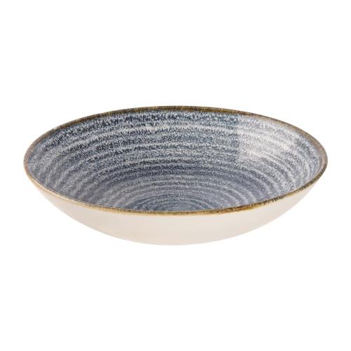 Churchill Studio Prints Slate Blue Coupe Bowl 7.25" (Box 12) (Direct)