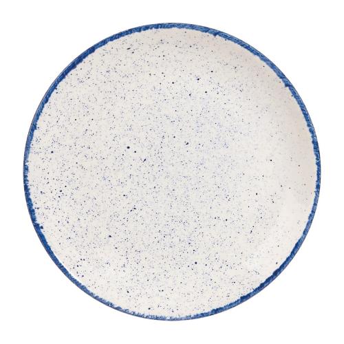 Stonecast Hints Blueberry Indigo Coupe Plate 165mm 6 1/2" (Box 12)(Direct)