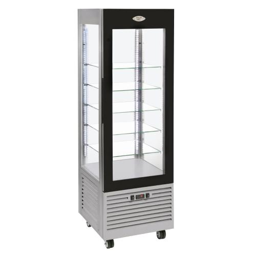 Refrigerated Display - Floor Standing Fixed Shelves Stainless Steel (Direct)