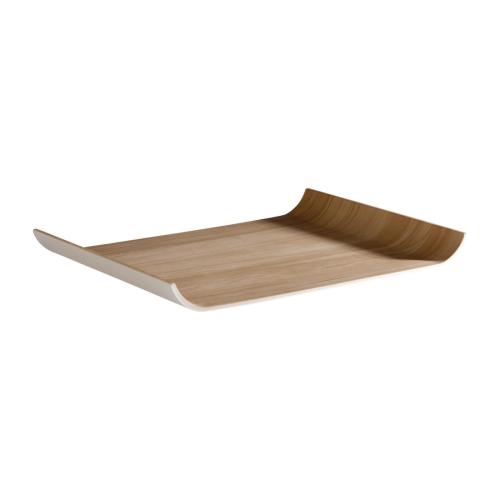 APS Frida Tray 355x260mm Wood/White (B2B)